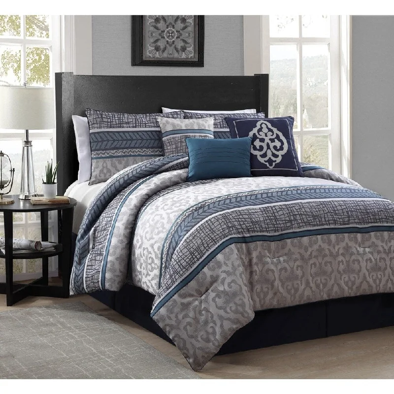 Simon 7-piece Polyester Comforter Set