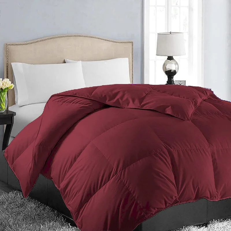 Soft Quilted Down Alternative Comforter Reversible Duvet Insert with Corner Tabs