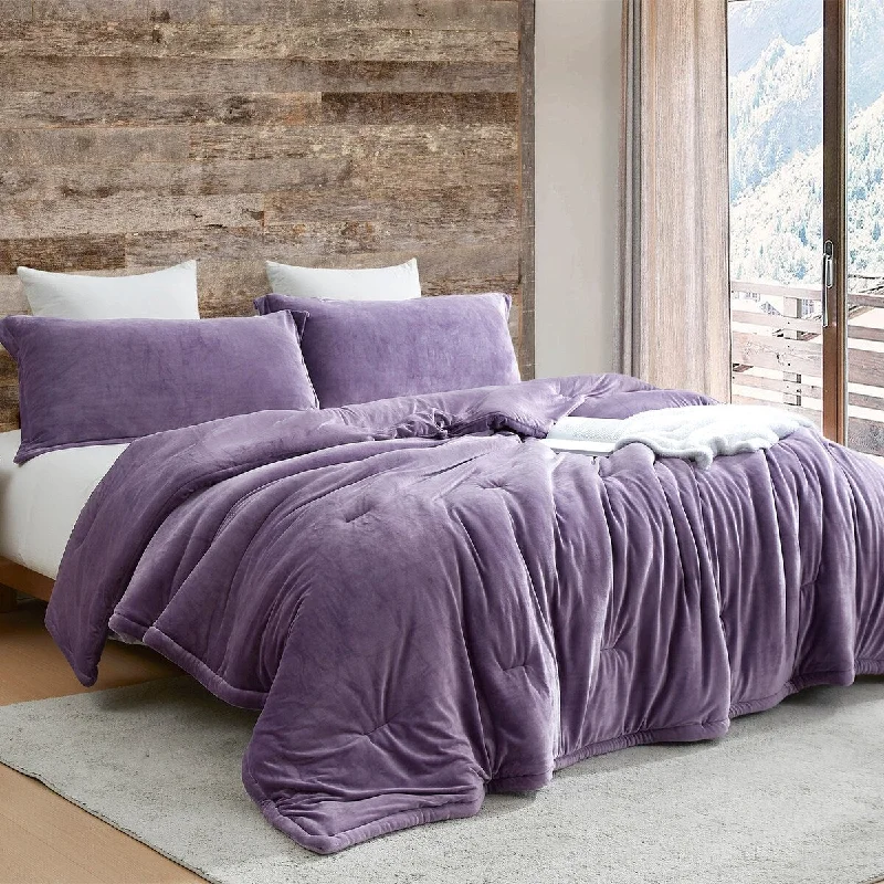 Softer than Soft® - Coma Inducer® Oversized Comforter Set - Grape Jam