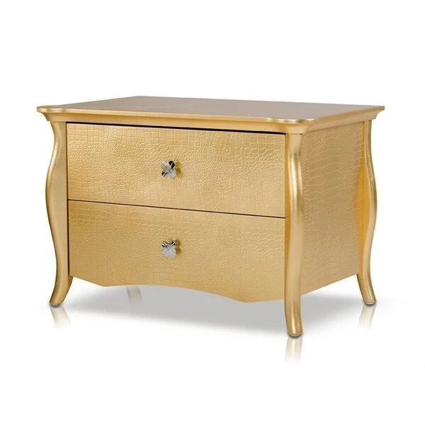 A&X Imperial Gold Nightstand