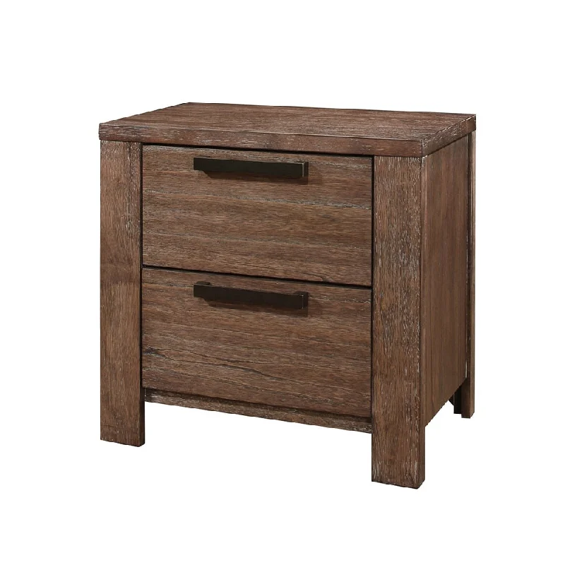 Carbon Loft Tarkington Rustic Ale 2-drawer Nightstand