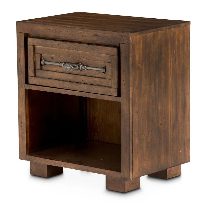 Carrollton Rustic Ranch 1-drawer Nightstand