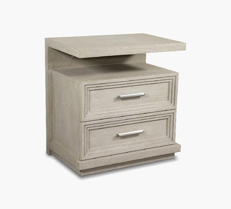 Cascade 2 Drawer Nightstand