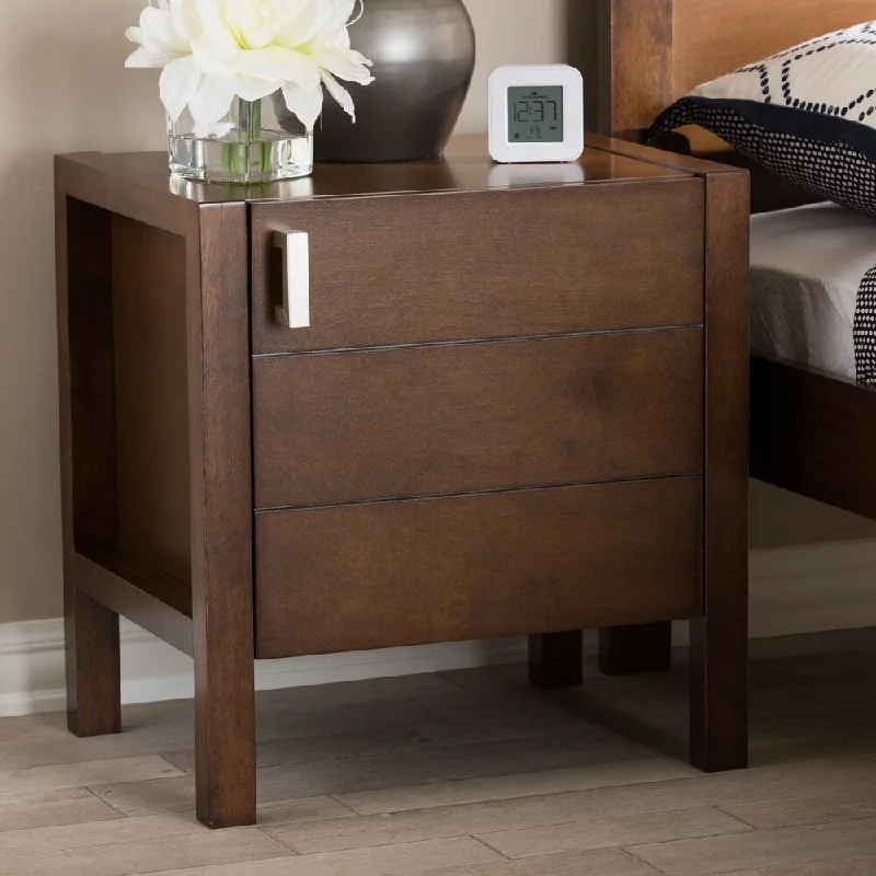 Contemporary Nightstand by Baxton Studio