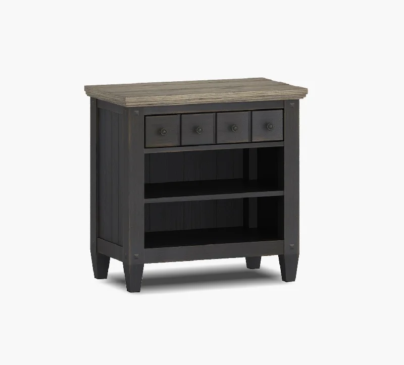 Farm House Charcoal Nightstand