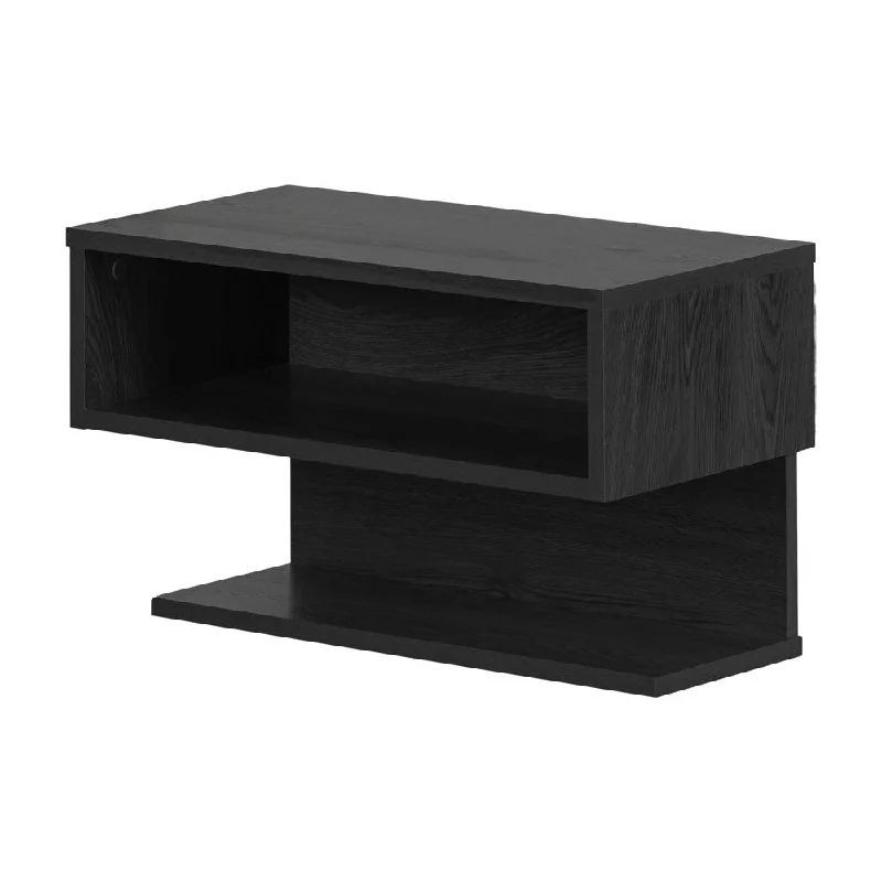 Fusion Floating Nightstand Gray