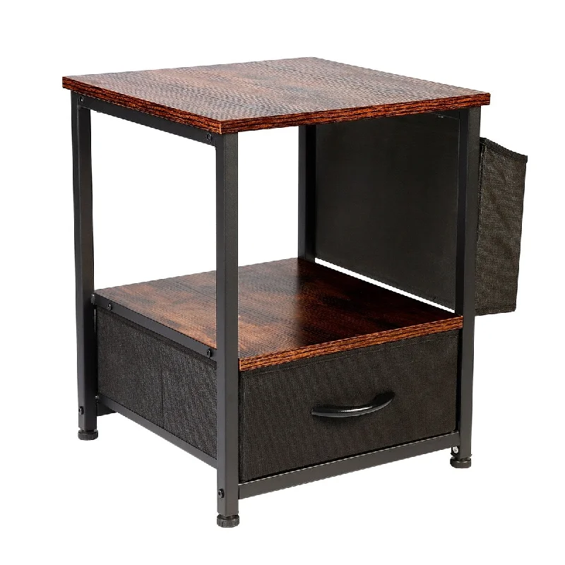 Nightstand with Large Storage Space